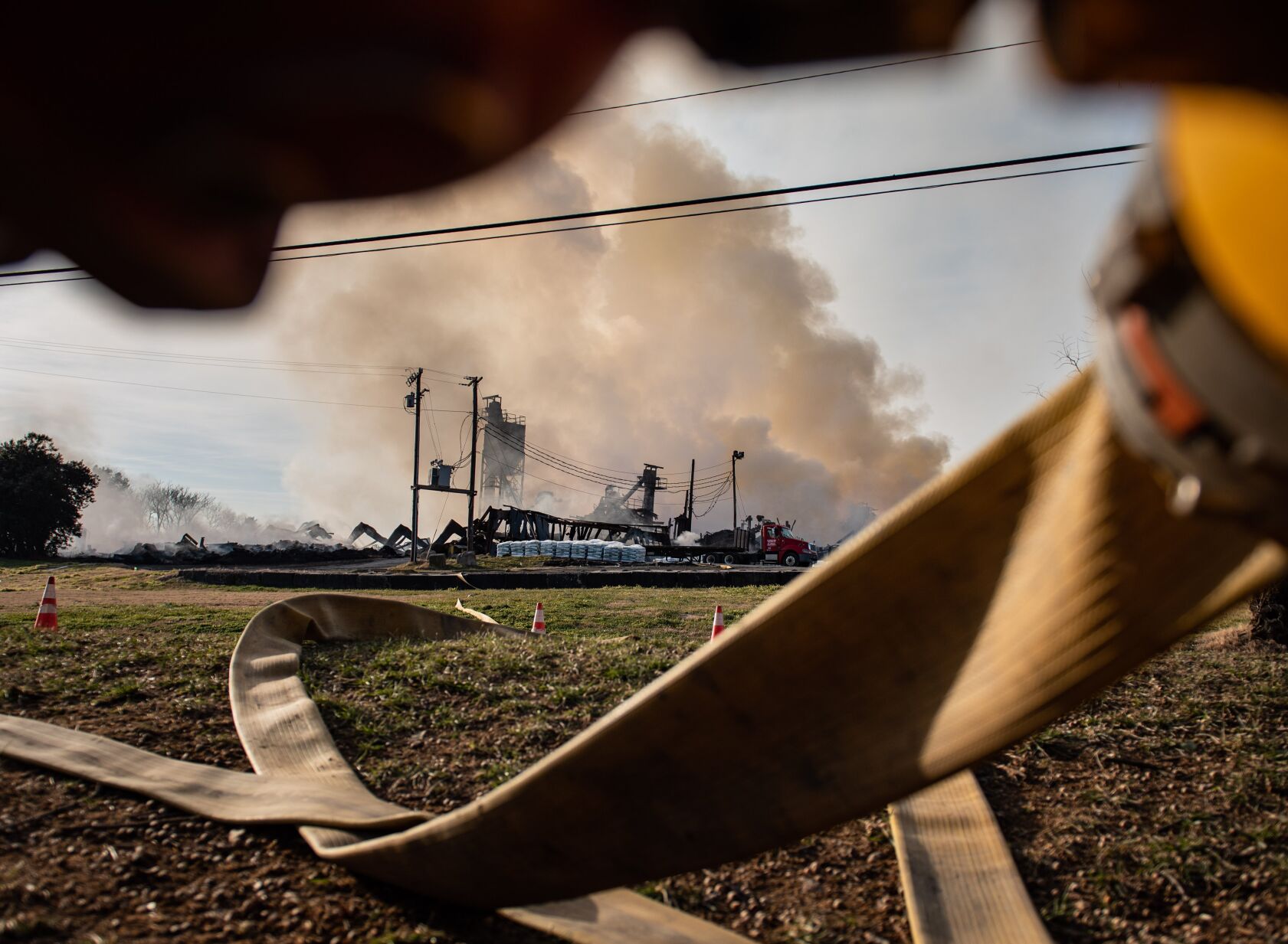 Winston Weaver Co. Fertilizer Plant Fire Tuesday